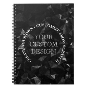 Create Your Own Custom Logo/Design Notebook