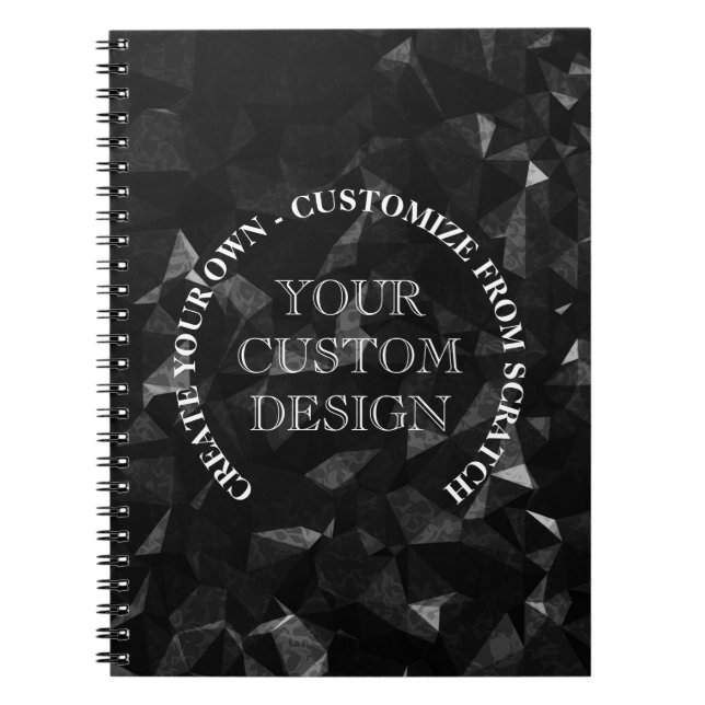 Create Your Own Custom Logo/Design Notebook (Front)