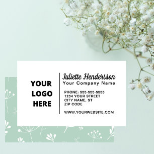 Create Your Own Custom Logo Image Modern Business Card