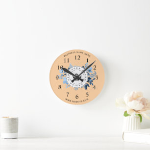  Create Your Own Custom Logo Round Clock