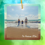 Create Your Own Custom Memorable Family Photo Ceramic Ornament<br><div class="desc">Create Your Own Custom Memorable Family Photo Ceramic Ornament</div>