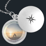 Create Your Own Custom Memorable Wedding Photo Locket Necklace<br><div class="desc">Create Your Own Custom Memorable Wedding Photo Locket Necklace</div>
