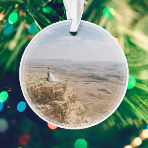 Create Your Own Custom Memorable Wedding Photo Ornament