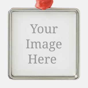Create your own custom  metal ornament