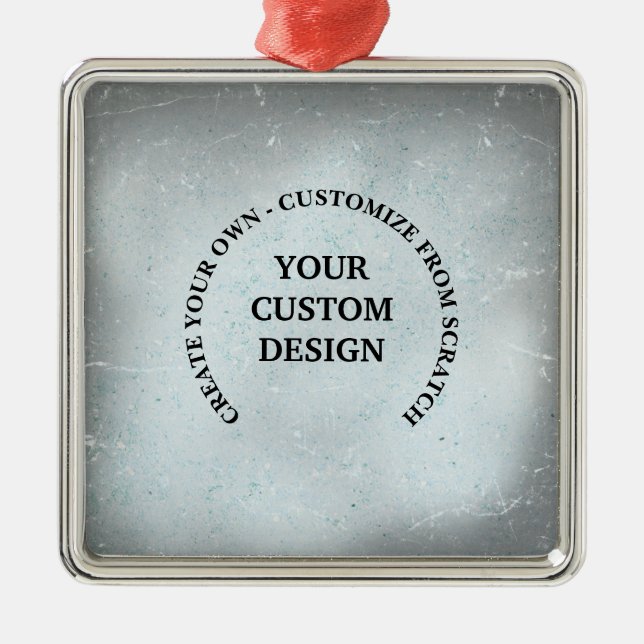 Create Your Own Custom Metal Ornament (Front)