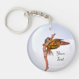 Create Your Own Custom Monarch Butterfly Fairy Keychain