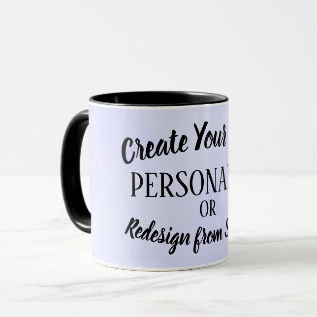 Create Your Own Custom Mug (Front Left)
