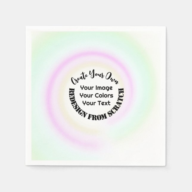 Create Your Own Custom Napkin (Front)