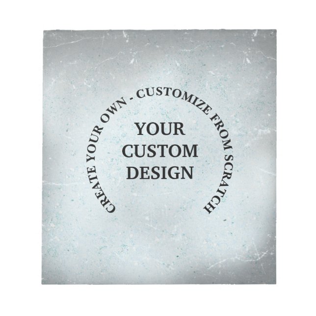 Create Your Own Custom Notepad (Front)