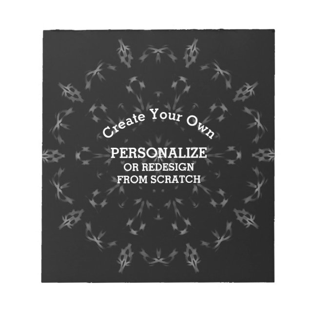 Create Your Own Custom Notepad (Front)