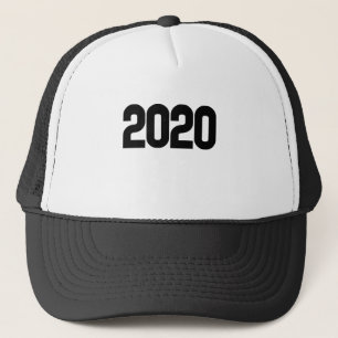 create your own Custom Number or Birth Year Black Trucker Hat