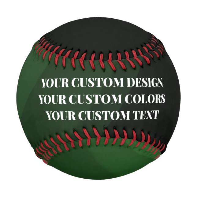 Create Your Own Custom Ombre Baseball (Front)