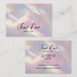 Create Your Own Custom Pearl Shine Business Card