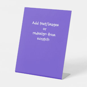 Create Your Own Custom Pedestal Sign