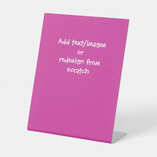 Create Your Own Custom Pedestal Sign