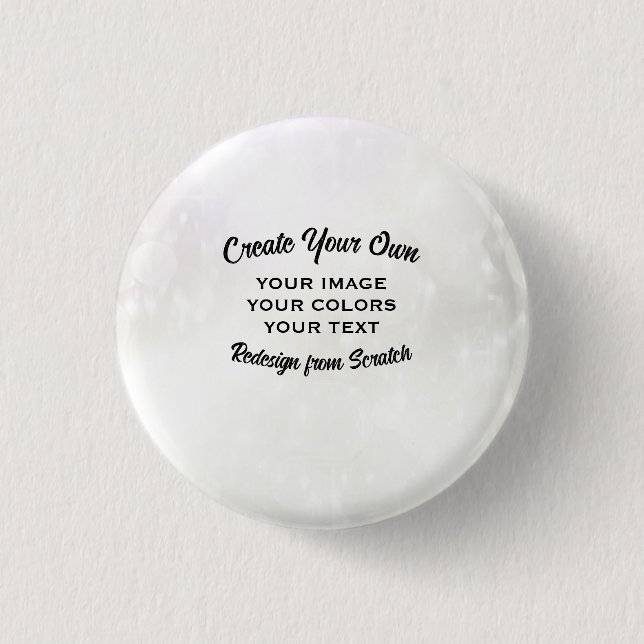 Create Your Own Custom Personalized 1 Inch Round Button (Front)
