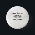 Create Your Own Custom Personalized 1 Inch Round Button<br><div class="desc">Background shown: White Wedding

Create your own custom high quality stuff!

Customize this item with your own personalized text or redesign entirely from scratch by replacing our image with your own.</div>