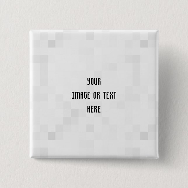 Create Your Own Custom Personalized 2 Inch Square Button (Front)