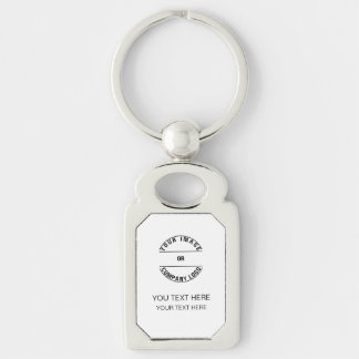 Create Your Own Custom Personalized Blank Template Keychain