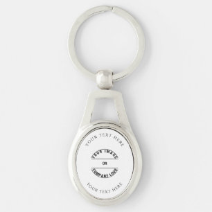 Create Your Own Custom Personalized Blank Template Keychain