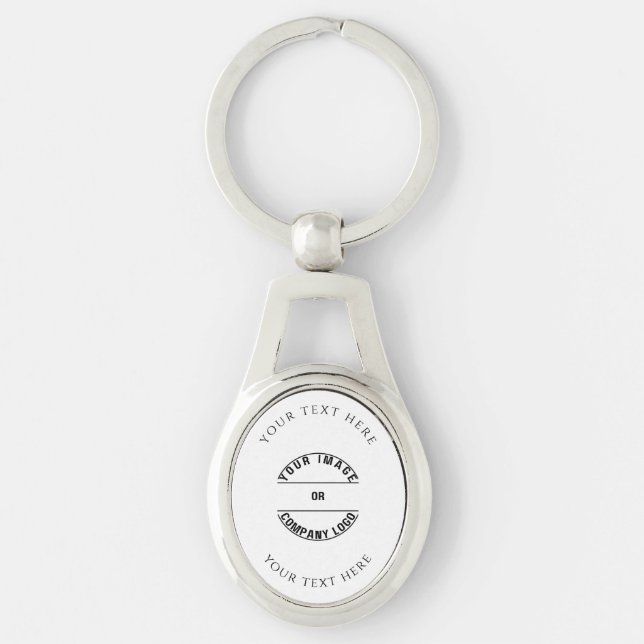 Create Your Own Custom Personalized Blank Template Keychain (Front)