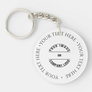Create Your Own Custom Personalized Blank Template Keychain