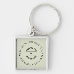 Create Your Own Custom Personalized Blank Template Keychain