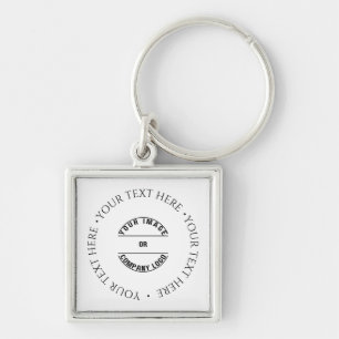 Create Your Own Custom Personalized Blank Template Keychain