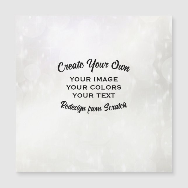 Create Your Own Custom Personalized Card (Front)