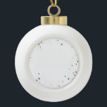 Create Your Own Custom Personalized Ceramic Ball Christmas Ornament<br><div class="desc">Personalize this product by adding your own text or redesign entirely from scratch by replacing our image with your own!

Visit Christmas Town on Zazzle to shop our entire collection of custom gifts,  party supplies,  holiday decorations,  stocking stuffers and more.</div>