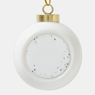Create Your Own Custom Personalized Ceramic Ball Christmas Ornament