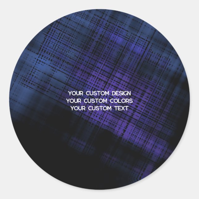 Create Your Own Custom Personalized Classic Round Sticker (Front)