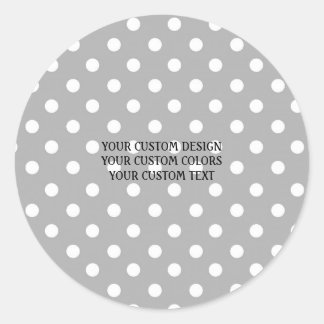 Create Your Own Custom Personalized Classic Round Sticker