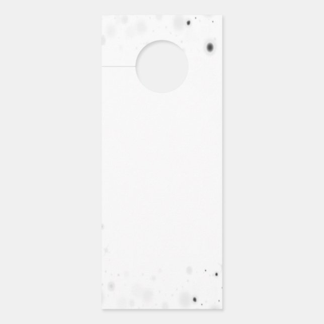 Create Your Own Custom Personalized Door Hanger (Front)