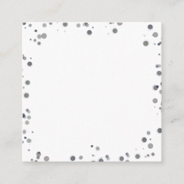 Create Your Own Custom Personalized Enclosure Card (Front)