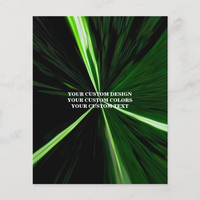 Create Your Own Custom Personalized Flyer (Front)