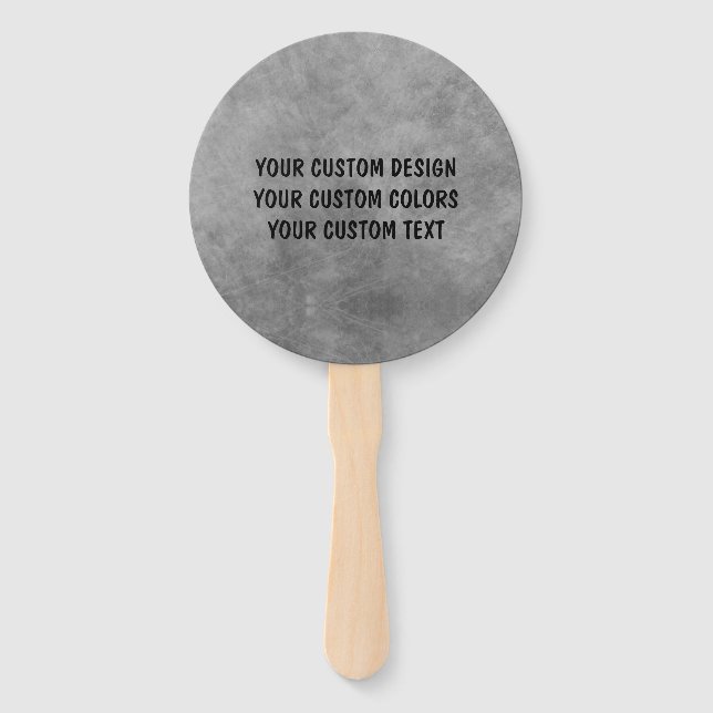 Create Your Own Custom Personalized Hand Fan (Front)