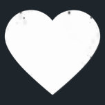 Create Your Own Custom Personalized Heart Sticker<br><div class="desc">Personalize this product by adding your own text or redesign entirely from scratch by replacing our image with your own!

Visit Christmas Town on Zazzle to shop our entire collection of custom gifts,  party supplies,  holiday decorations,  stocking stuffers and more.</div>