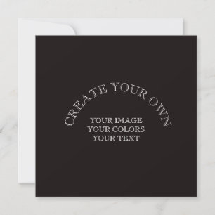 Create Your Own Custom Personalized Invitation