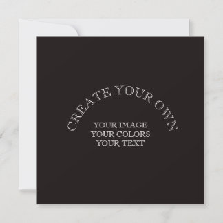 Create Your Own Custom Personalized Invitation