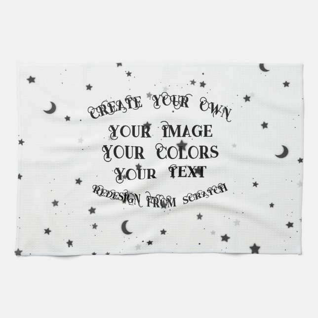 Create Your Own Custom Personalized Kitchen Towel (Horizontal)