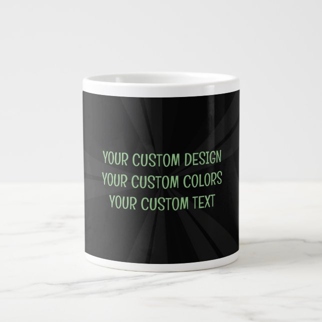 Create Your Own Custom Personalized Large Coffee Mug (Front)
