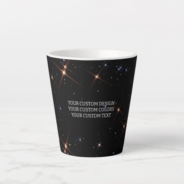 Create Your Own Custom Personalized Latte Mug (Front)
