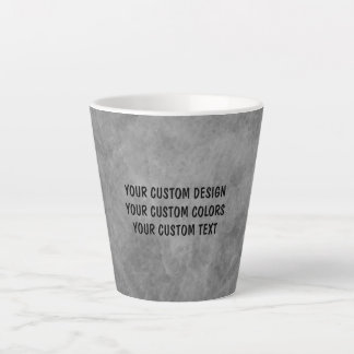 Create Your Own Custom Personalized Latte Mug