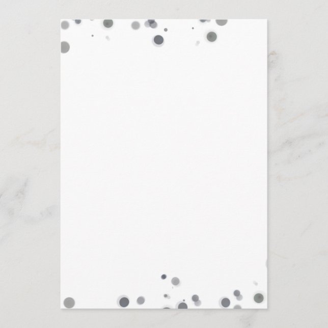 Create Your Own Custom Personalized Menu (Front)