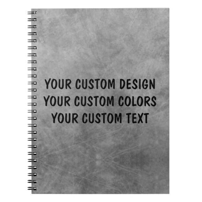 Create Your Own Custom Personalized Notebook (Front)