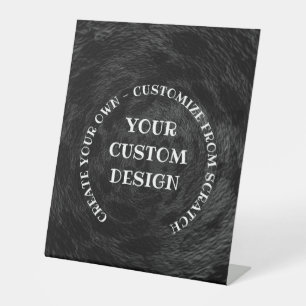Create Your Own Custom Personalized Pedestal Sign