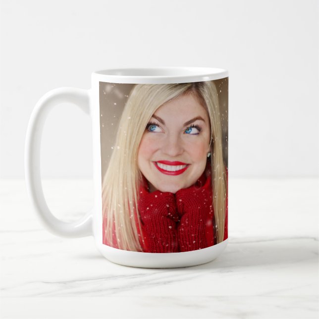 Create Your Own Custom Personalized Photo  Coffee Mug (Left)