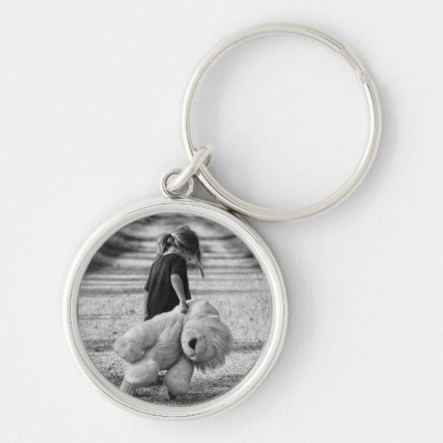 Create Your Own Custom Personalized PHOTO KEYCHAIN (Front)