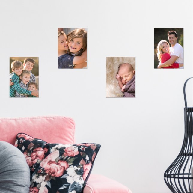 Create Your Own Custom Personalized Photo Text (Livingroom)